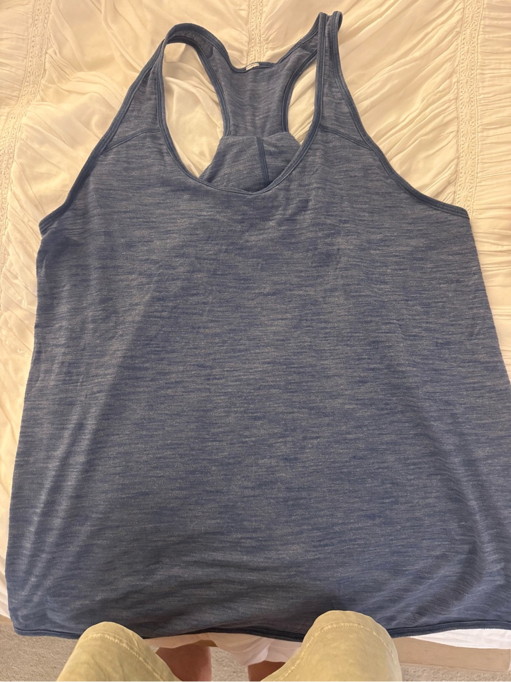 Lulu lemon Blue Racerback Tank Top - Women's Casual Activewear
